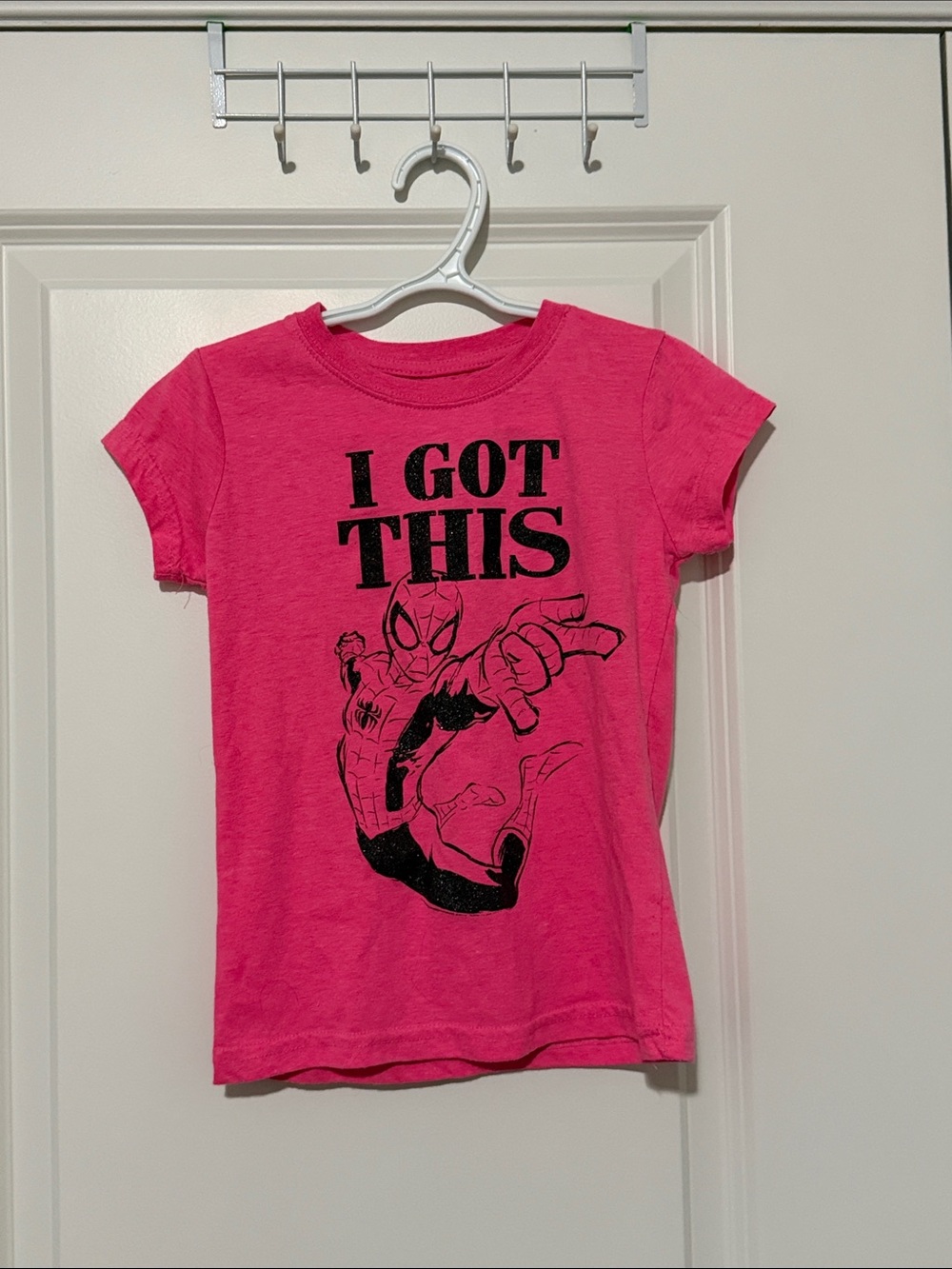 Spiderman Pink Short-Sleeve Graphic Tee - 'I Got This'